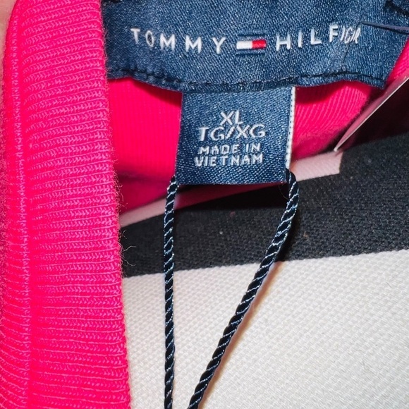 TOMMY Hilfiger Pink Short Sleeve Knit Dress XL NWT - Picture 4 of 10